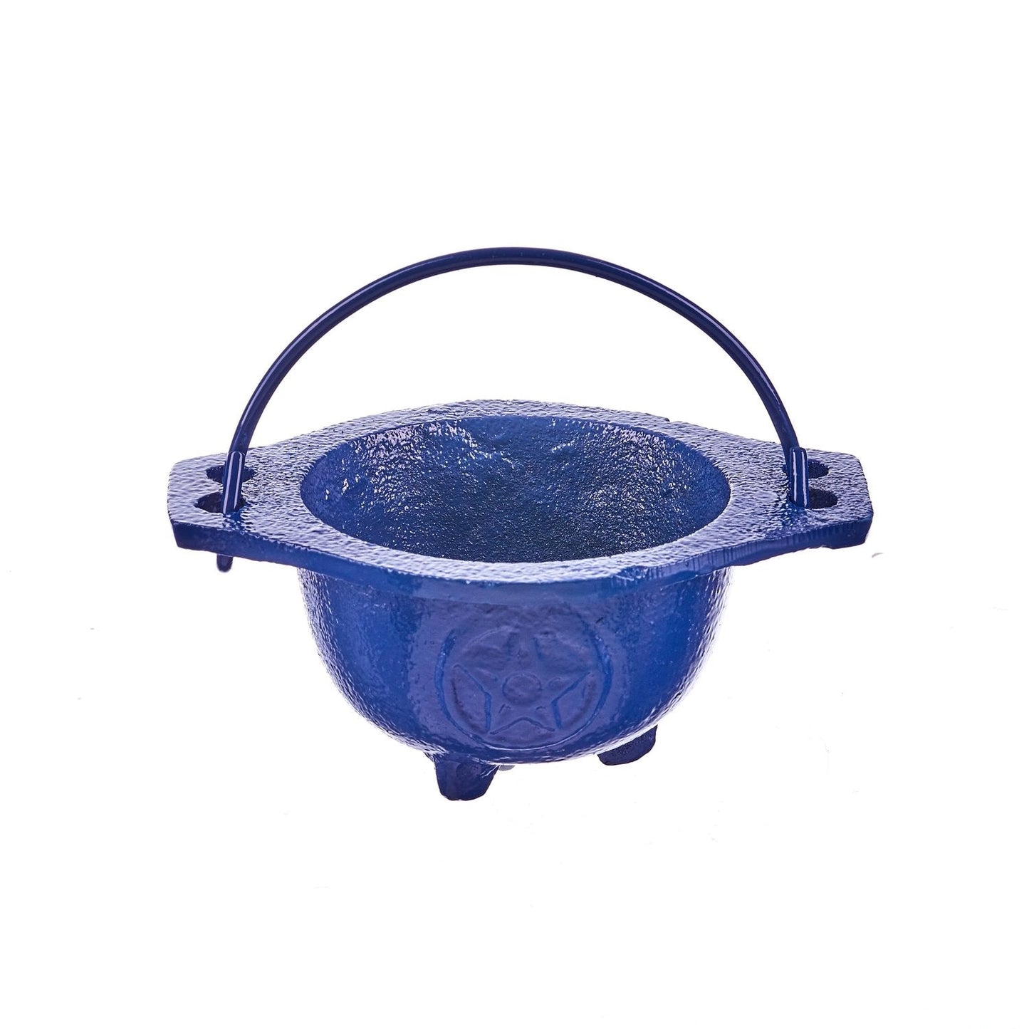 Cauldron Without Lid - Blue Pentacle