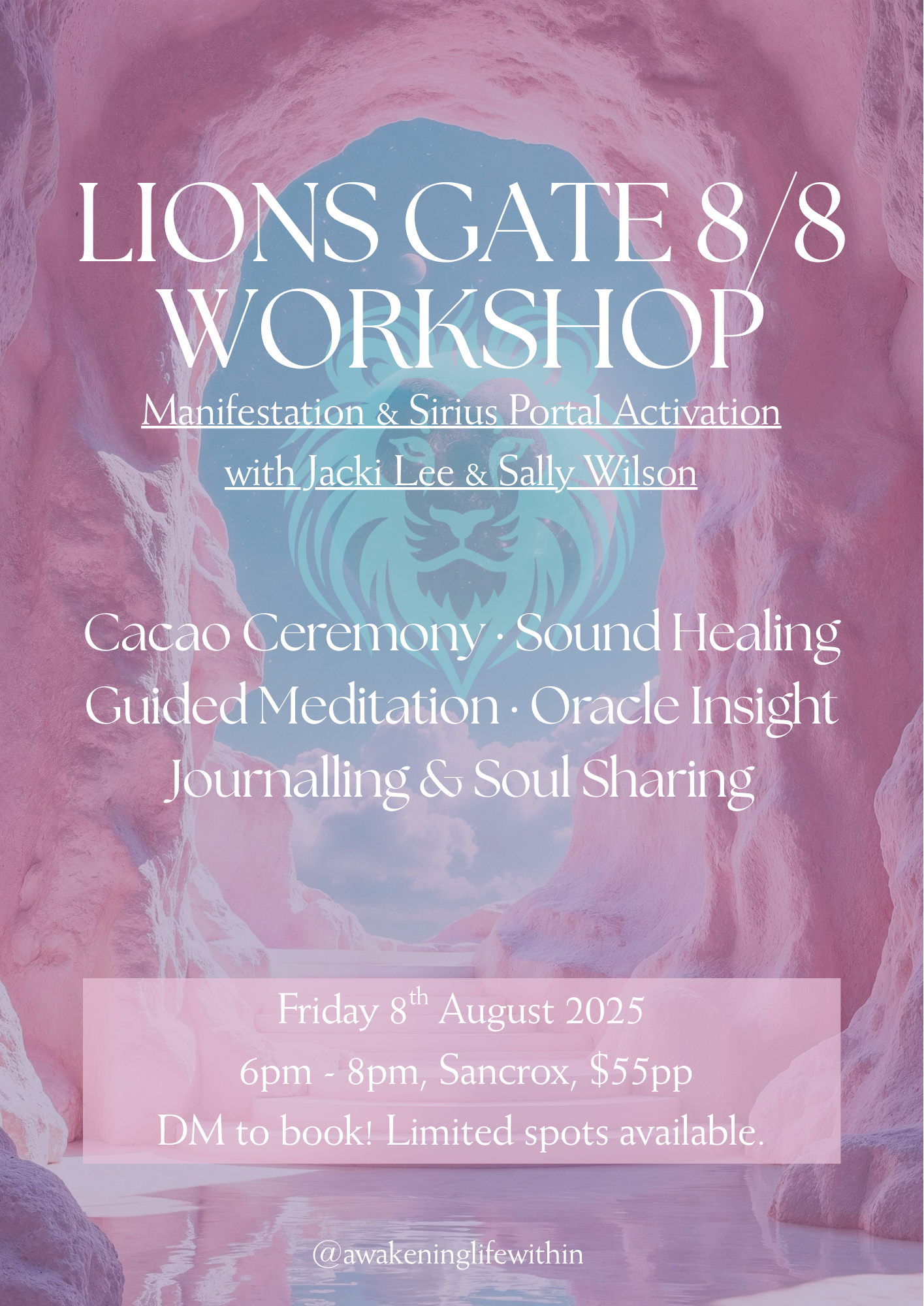 Lions Gate 8/8 Workshop