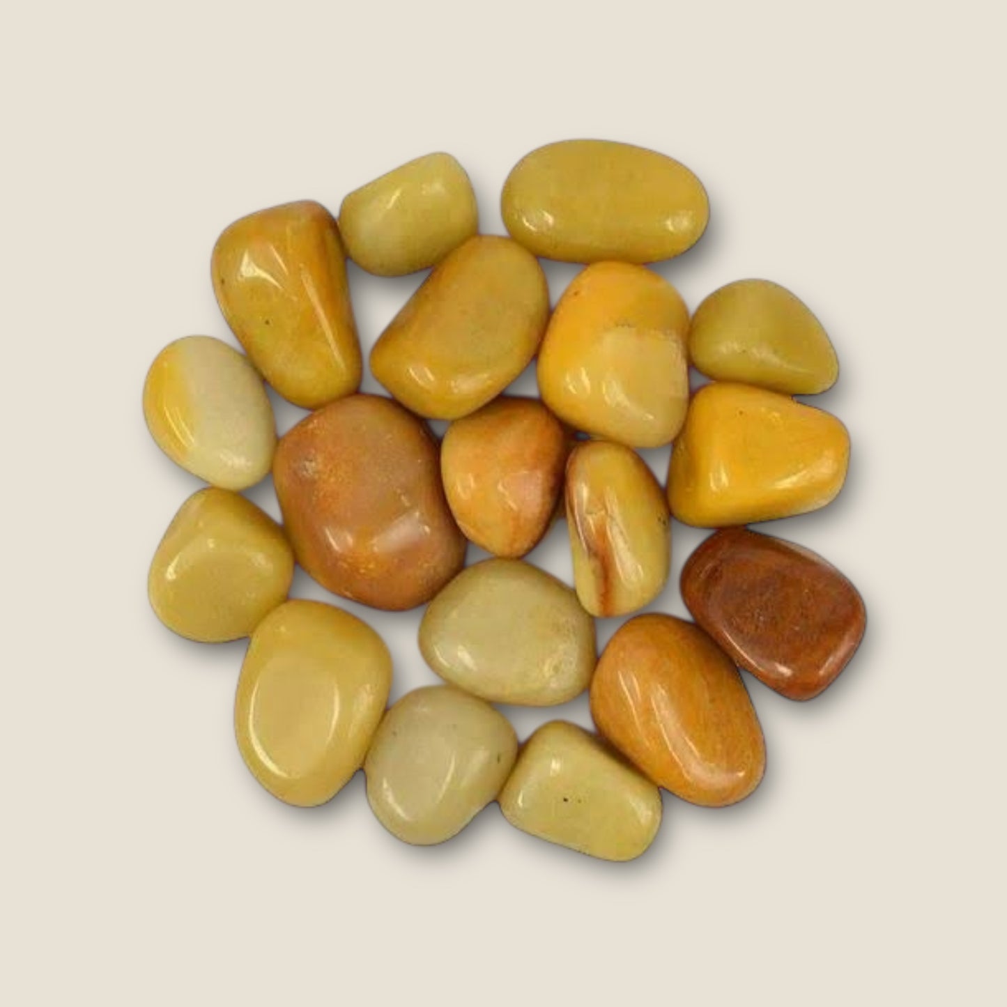 Tumbled Stone - Yellow Jasper