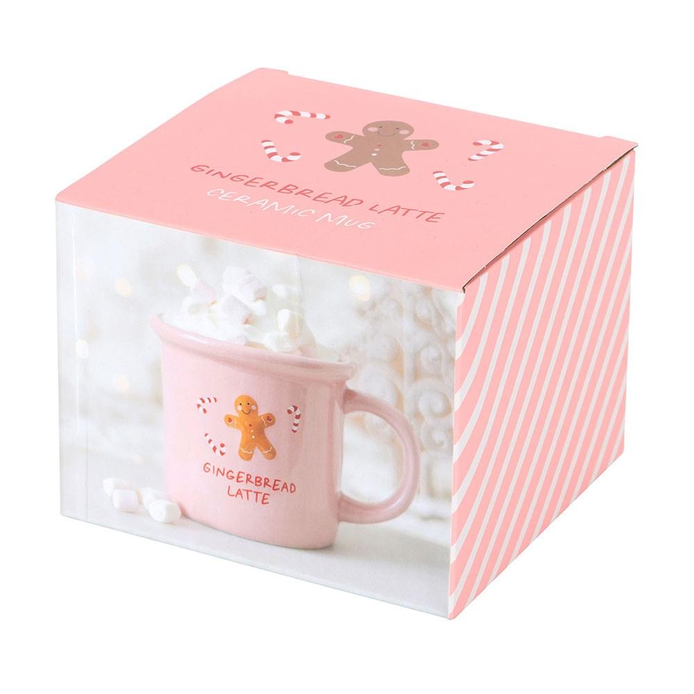 Gingerbread Ceramic Latte Mug