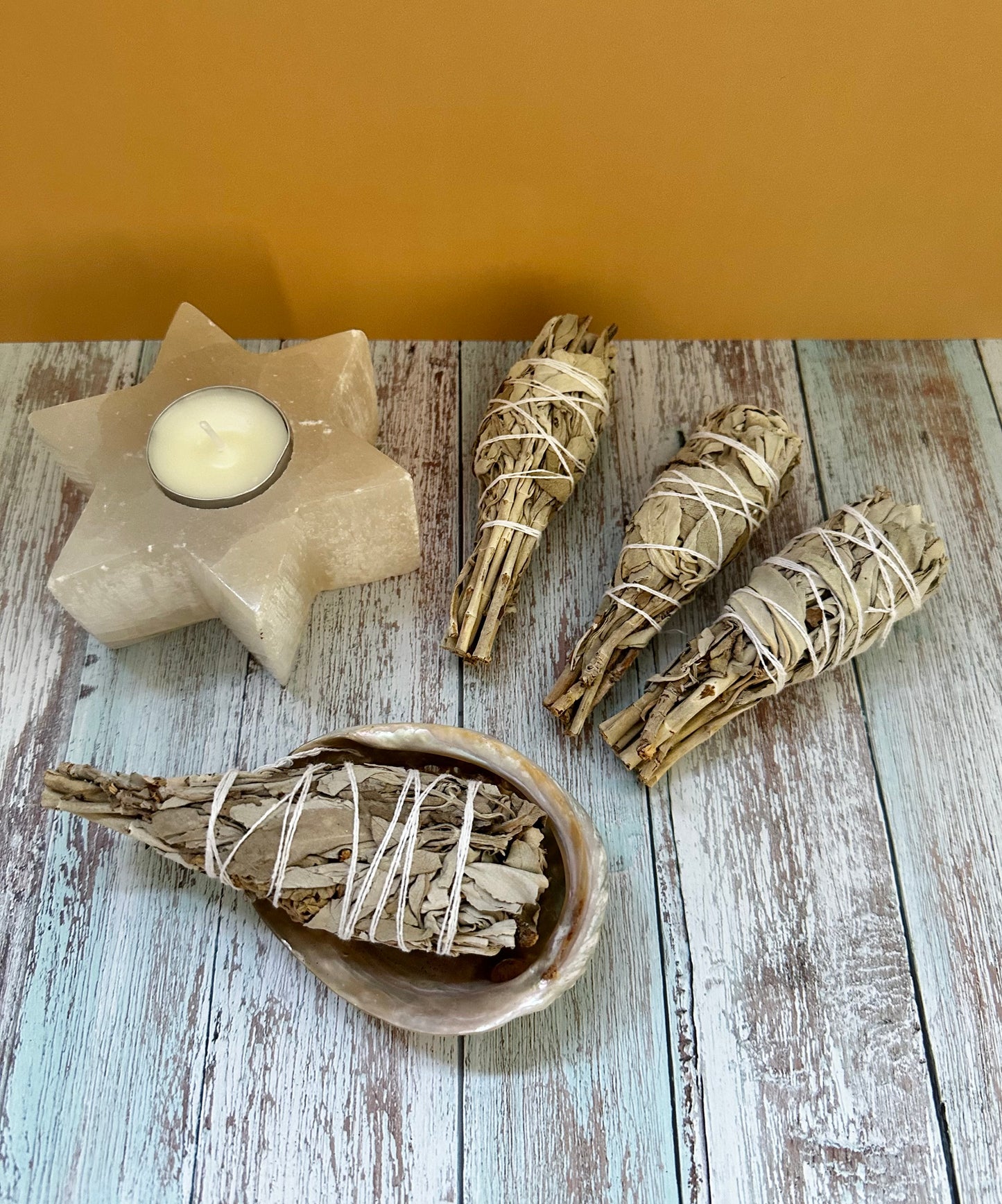 Organic White Sage Torches
