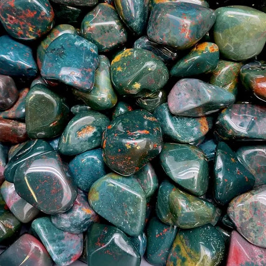 Tumbled Stone - Bloodstone