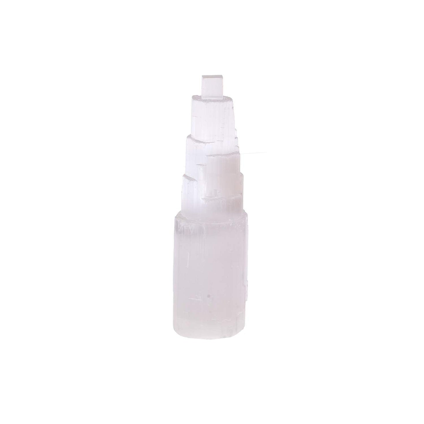 Raw Selenite Crystal Tower - 20cm